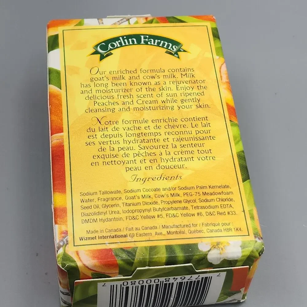 Corlin Farms Moisturizing Milk Soap Lot of 5 Assorted Scents New